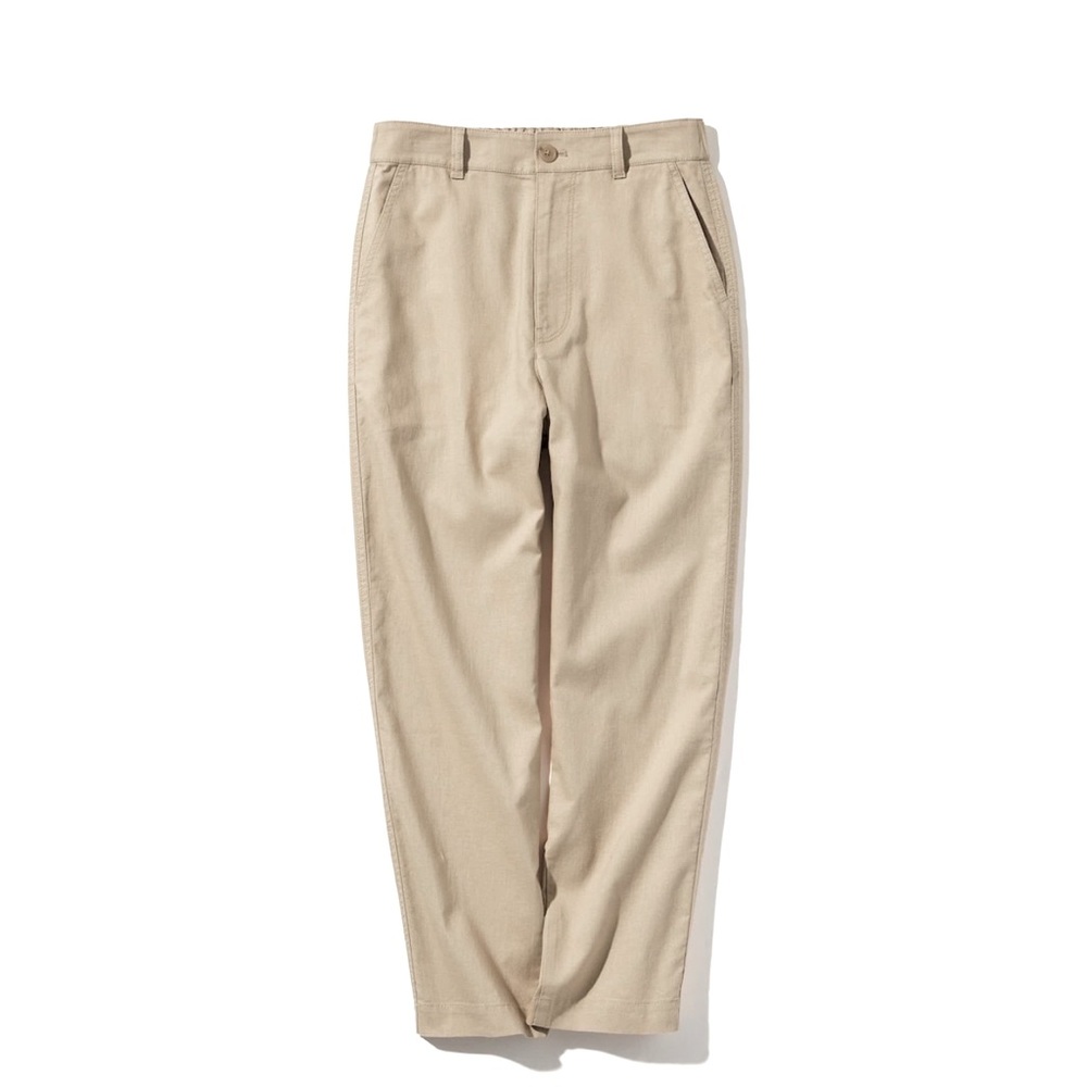 NWT Uniqlo Cotton Linen Tapered Pants Medium